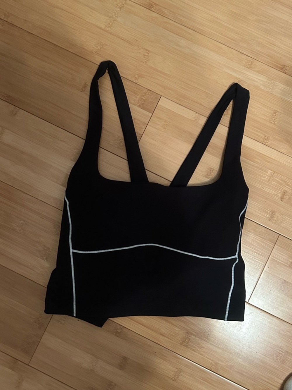 Abercrombie cropped workout tank
